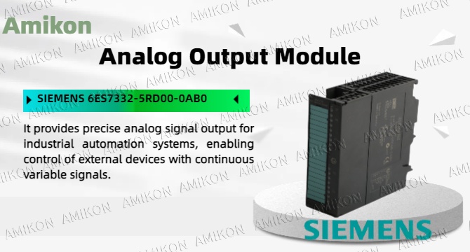 پرده‌برداری از اسرار زیمنس 6ES7332-5HF00-0AB0: آوردن کنترل دقیق به اتوماسیون صنعتی